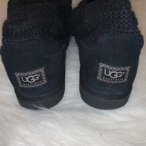 Over The Knee Twisted Cable UGG Boots
